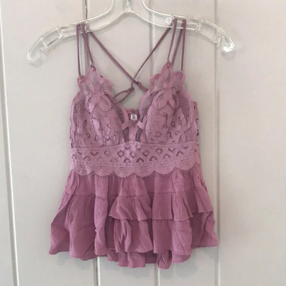 Zenana Crochet Lace Top - Picture 3 of 8